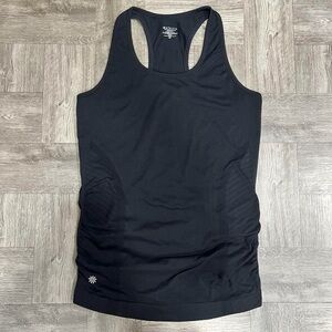 Athleta “Speedlight” Seamless Black Racerback Tank Size XS
